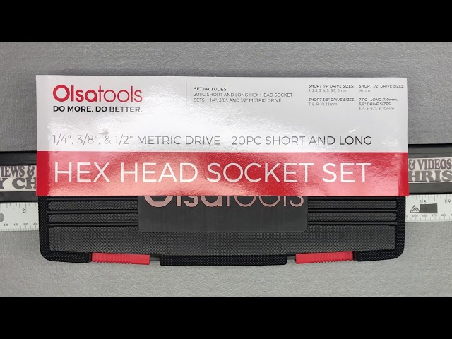 Youtube Video for Hex Bit Socket Set | Drive Hex Bit Sockets by Reviews & Videos By Chris