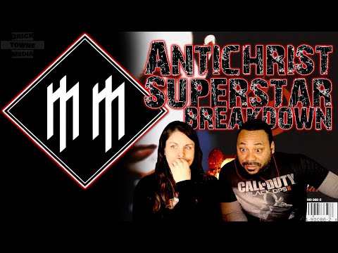 Christians react MARILYN MANSON Antichrist Superstar Reaction!!!