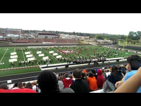 Southmoore 2015 mustang marching constest part 1
