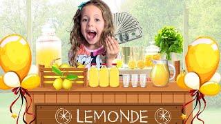 Lemonade Stand | How much Money Did She Make??