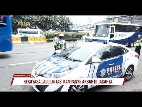 PRESISI UPDATE : REKAYASA LALU LINTAS KAMPANYE AKBAR DI JAKARTA 10/02/24 20.00 WIB