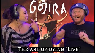 Gojira - The Art Of Dying &quot;Live&quot; (Reaction) Best Live Metal Band Ever?