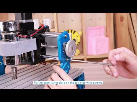 Comgrow Desktop 3018 CNC Router Machine Upgrade with 300W/500W  Spindle Motor Tutorials