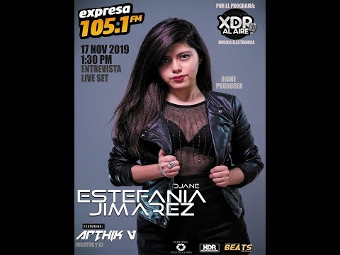 Estefania Jimarez en Xhona Dance Radio 2019
