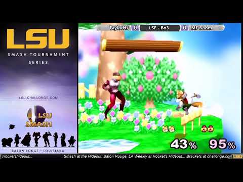Smash at the Hideout 44 LSF - TaylorHJ (Fox) vs MF Boom (Sheik)