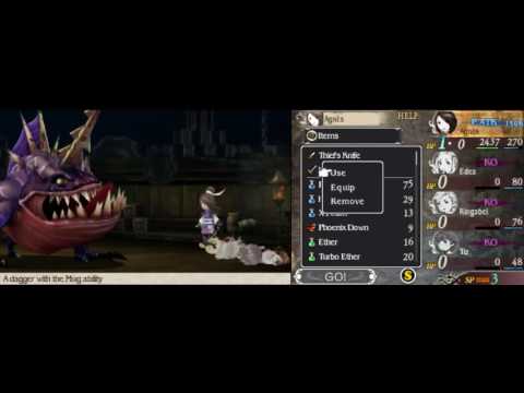 [Bravely Default] Behemoth - Hard - Solo Agnés