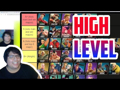 DEFINITIVE ORDERED SEASON 5 SFV TIERLIST