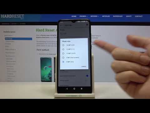 How to Adjust Photo Size in Alcatel 3X 2020 - Change Photo Resolution