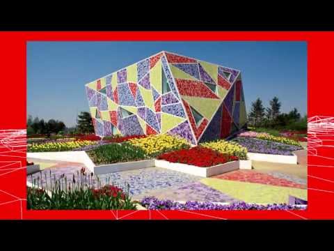 paviljoen en tuin lopen in elkaar over