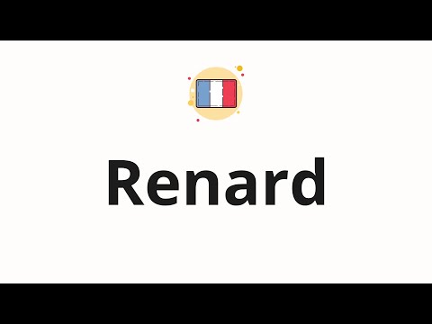 How to pronounce  Renard