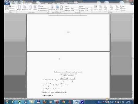 Algebra pentru clasa a X-a --Lectia 43