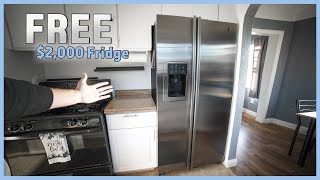 We got a $2,000 FRIDGE for FREE