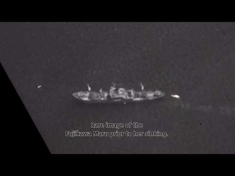 Truk Lagoon "Then & Now" - Fujikawa Maru