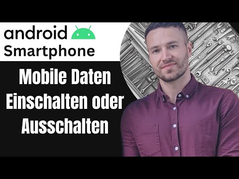 Mobile Daten einschalten oder ausschalten Android Smartphone Tutorial