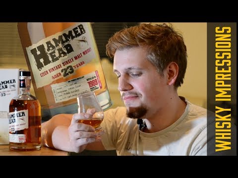 HammerHead 23yo whisky review / tasting  (for the first time)