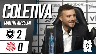COLETIVA MARTIN ANSELMI | AO VIVO | Botafogo x Bangu - Carioca 2026