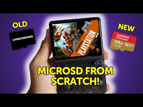 R36S/R35S: How to Make a MicroSD for the System and Games (DEFINITIVE GUIDE 2024)