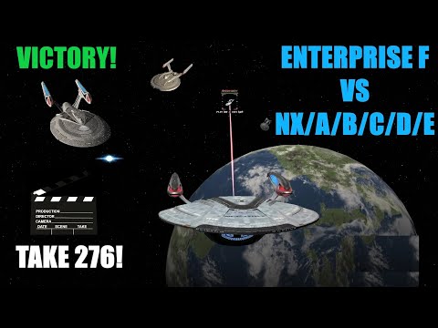 TAKE 2! VICTORY ENTERPRISE F takes Every ENTERPRISE! - BC Remastered - Star Trek Ship Battles