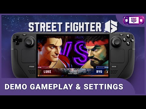 Street Fighter V, Steam Deck Gameplay