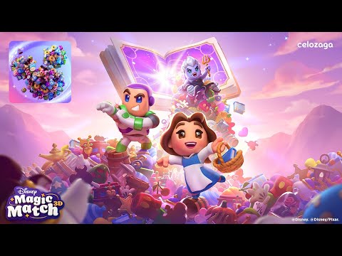 Disney Magic Match 3D - Gameplay Walkthrough (Android, iOS) - YouTube
