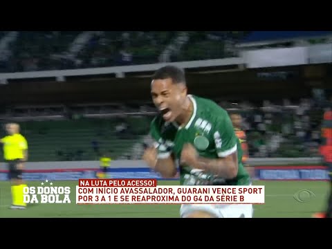 Guarani 3 X 1 Sport (18/08) (Imagem Alterada) - 21/08/2023 - Os Donos da Bola