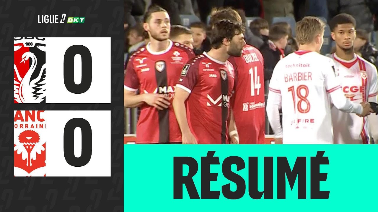 US Boulogne Côte d'Opale vs Nancy Highlights