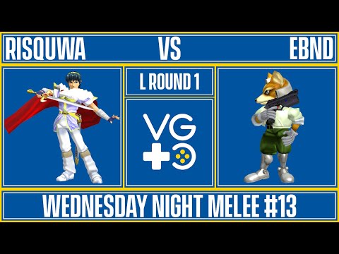 Wednesday Night Melee #13 - Losers Round 1 - Risquwa (Marth) vs. EBND (Fox)