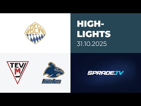 31.10.2025 - Highlights - TEV Miesbach vs. ESC Riverrats Geretsried