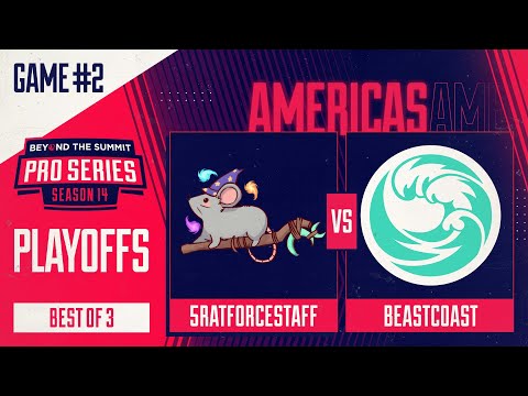 5RATFORCESTAFF vs beastcoast Game 2 - BTS Pro Series 14 AM: Playoffs w/ Kmart & ET
