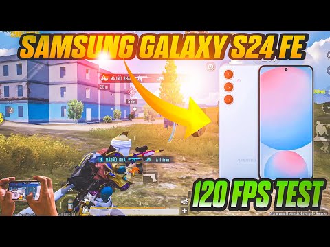 Samsung Galaxy S24 FE 5G PUBG Test | 120 FPS + 4X AA = INSANE SMOOTHNESS! 🔥🎮