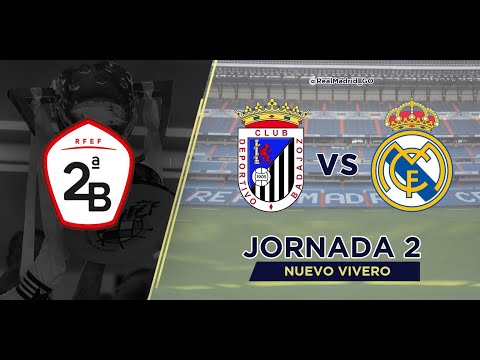 CD Badajoz - Real Madrid Castilla | 2ª División B 2020/21 Fase 2 | Jornada 2