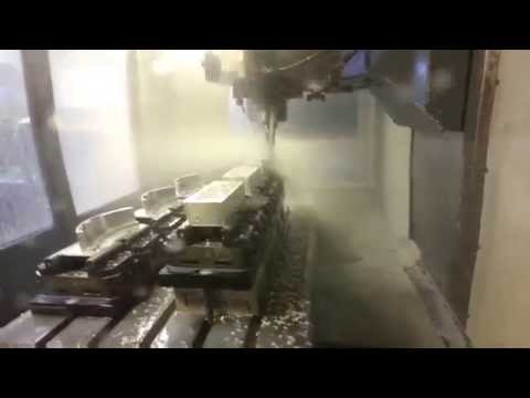 Aerospace CNC high speed milling
