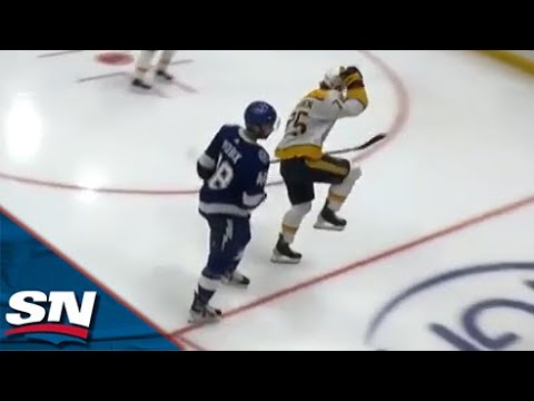 Juuso Parssinen Tucks Puck Five-Hole To Give Predators Lead 11 Seconds Into Third Period