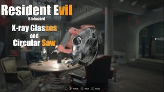 Resident Evil 7:  X-ray Glasses, Circular Saw (Beat the Game under 4 Hours)