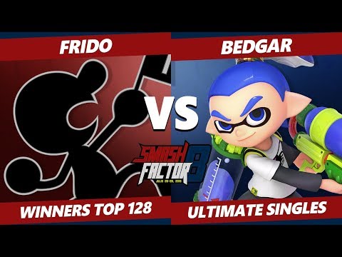 SF8 SSBU - Frido (Game & Watch) Vs. Bedgar (Inkling) Smash Ultimate Tournament Top 128