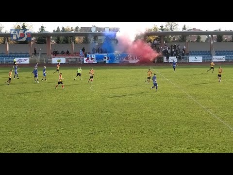 WISŁA SANDOMIERZ - KKP KORONA KIELCE 1:6 (0:2) -  FRAGMENTY MECZU I KOMENTARZE