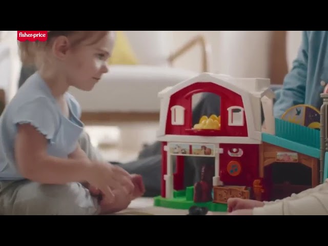 Vídeo relacionado con Fisher-Price Little People Pack de 8 Figuras animalitos de la Granja, Juguetes bebés +1 año (Mattel GFL21)