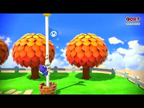 Super Mario 3D World [Switch] 10-4 Speedrun - Time: 13 (Tied WR)