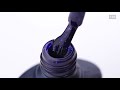NUB 188 PROM NIGHT gel varnish (dark blue with micro-shine), 8 ml