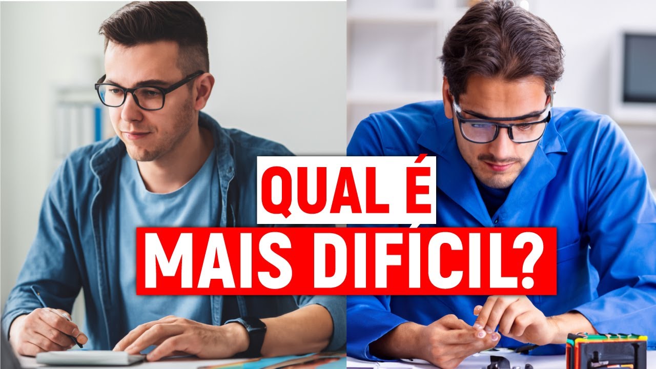 Engenharia de COMPUTAÇÃO ou CIÊNCIA DA COMPUTAÇÃO: qual é MAIS DIFÍCIL?