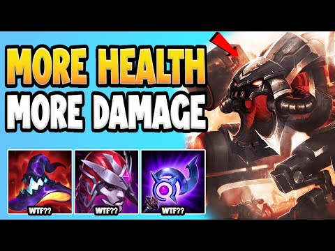 This Build Should Be ILLEGAL! This NUKE Cho'gath 100% Deals TOO MUCH Damage!