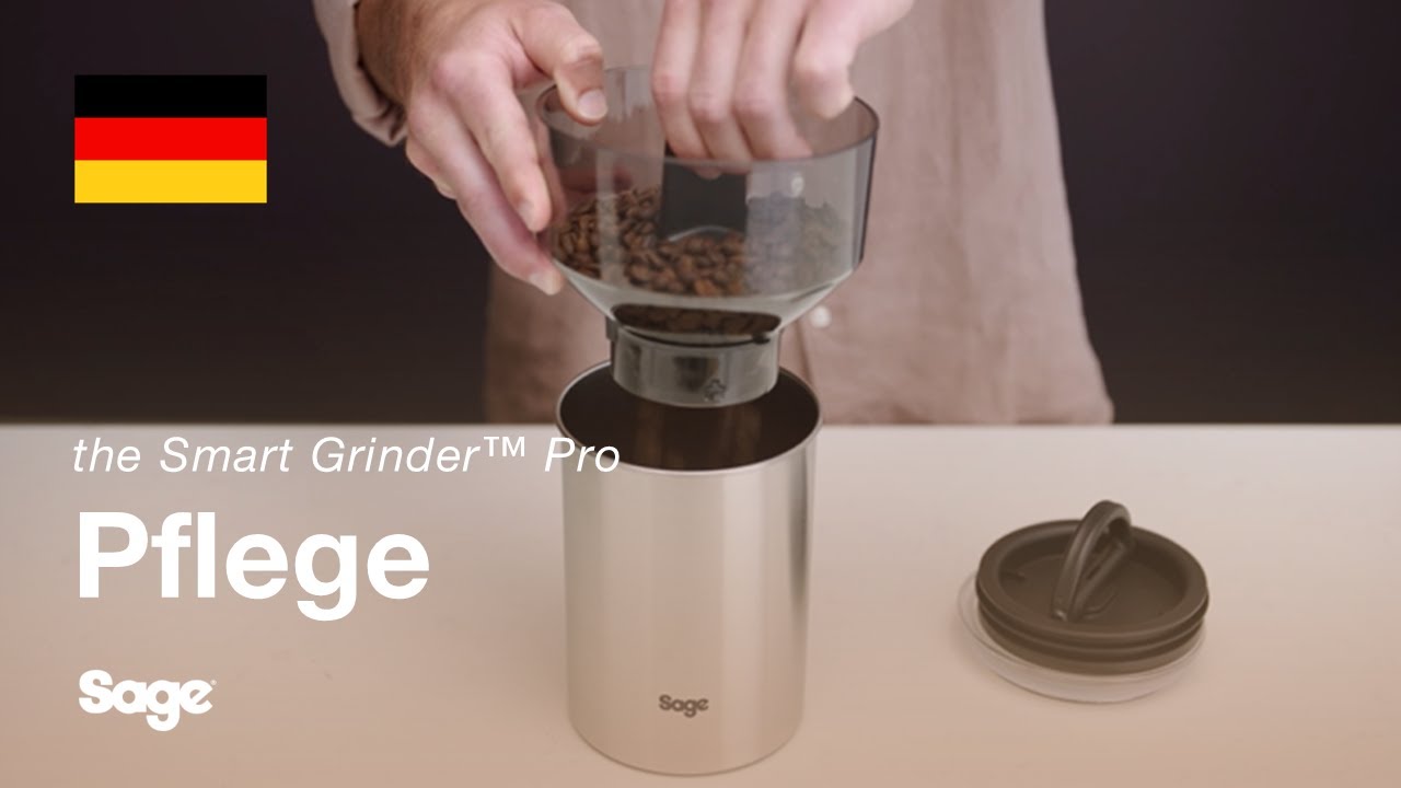 Tutorial für Breville-Kaffee - Anleitung zur Aufbewahrung von Bohnen