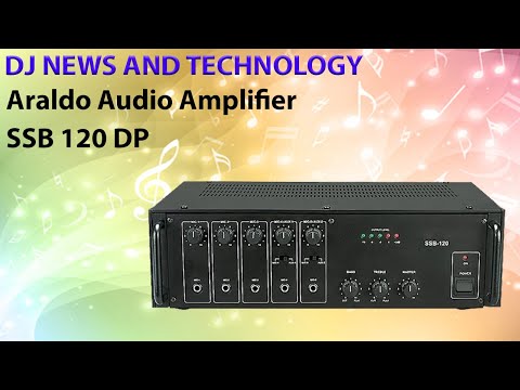 ARALDO AUDIO AMPLIFIER SSB120DP👍👌👌👌👌👌
