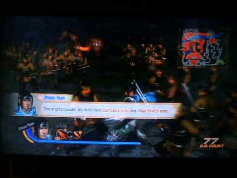 Let's Play Dynasty Warriors 7 Part 5- Battle of Guandu