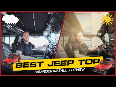 EVERY JEEP OWNER NEEDS THIS! - Sun-Rider Soft Top - Install Review 2022