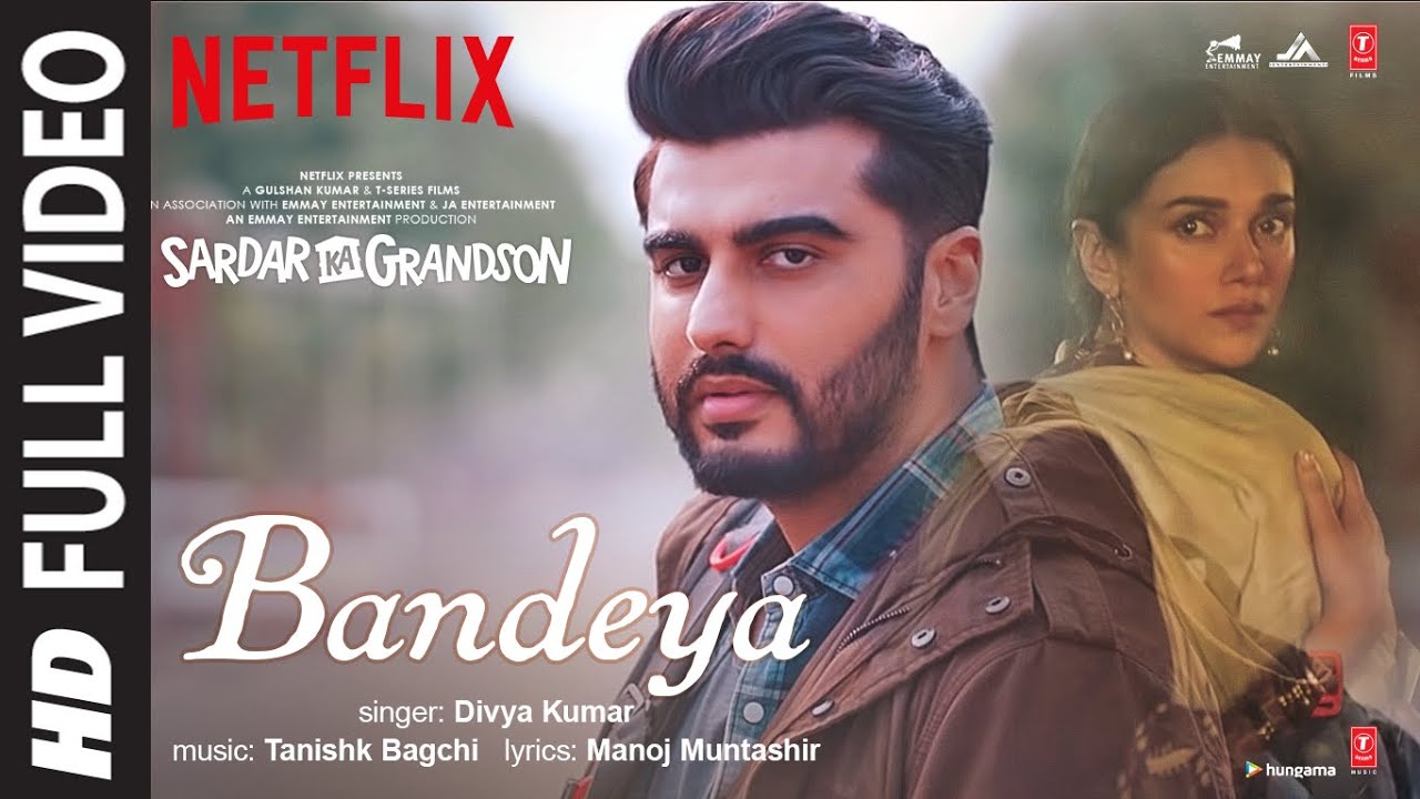 Bandeya lyrics Sardar Ka Grandson in Hindi and English