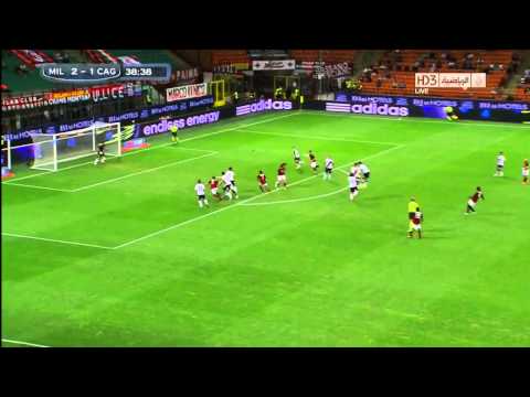 Milan 3-1 Cagliari 2013/2014 | Full Highlights (Arabic Comm.)