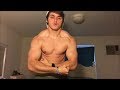 Ballsy Muscle Stud Jamie Flexes Shirtless in Dicks and gets Kicked Out