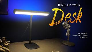 Why a DESK LAMP actually makes a difference if you're a content creator: A look at the NEEWER NG01