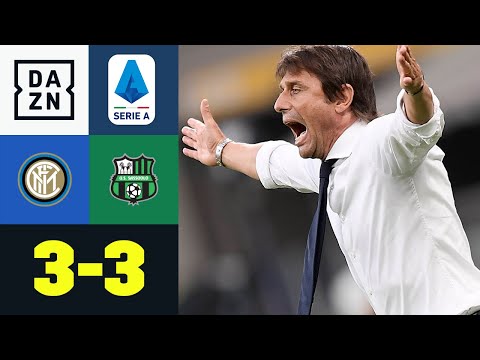 Sechs-Tore-Spektakel und Monster-Fehlschuss: Inter Mailand - Sassuolo 3:3 | Serie A | DAZN